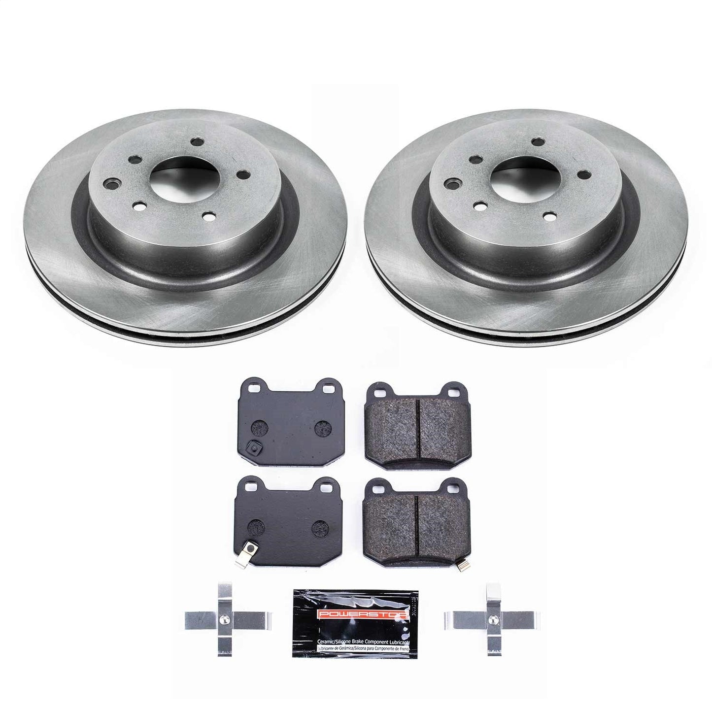 PowerStop 03-04 Infiniti G35 Rear Track Day Brake Kit (TDBK5303)