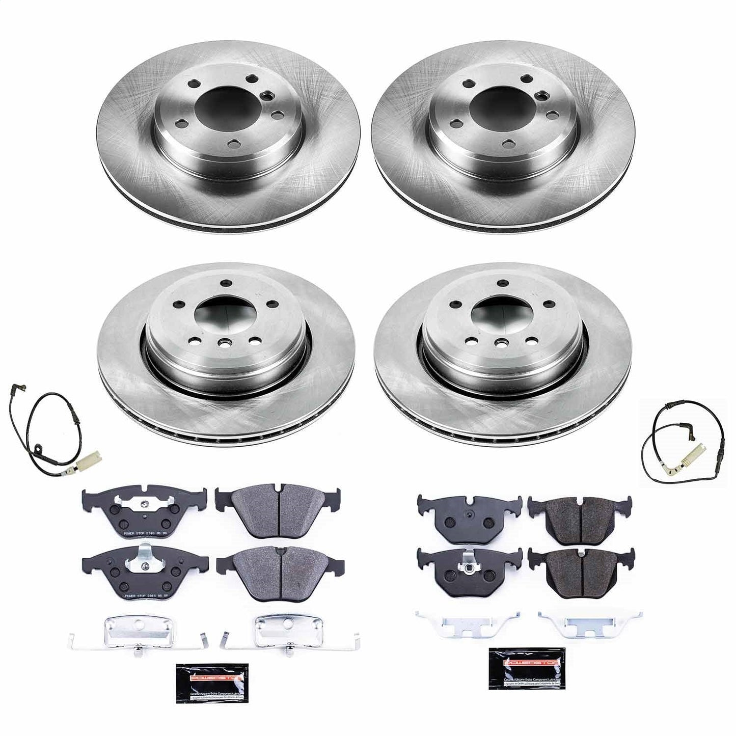 PowerStop 04-06 BMW 525i Front & Rear Track Day Brake Kit (TDBK5360)