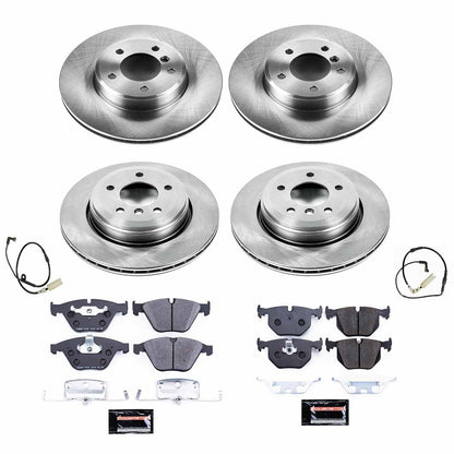 PowerStop 04-06 BMW 525i Front & Rear Track Day Brake Kit (TDBK5360)