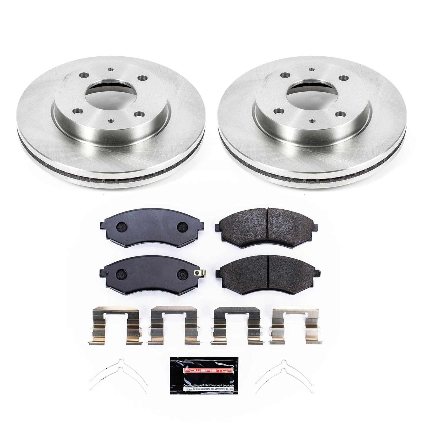 PowerStop 02-03 Hyundai Sonata Front Track Day Brake Kit (TDBK5372)