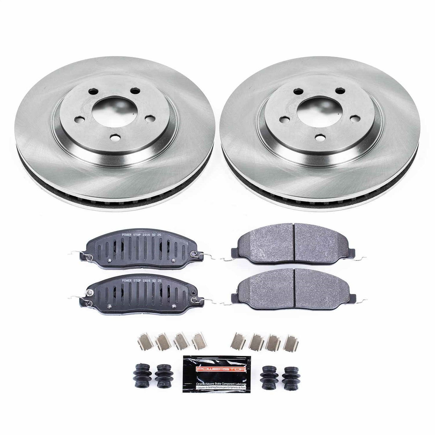 PowerStop 11-14 Ford Mustang Front Track Day Brake Kit (TDBK5407)