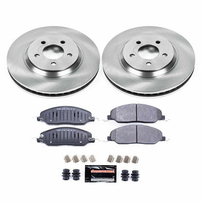 PowerStop 11-14 Ford Mustang Front Track Day Brake Kit (TDBK5407)