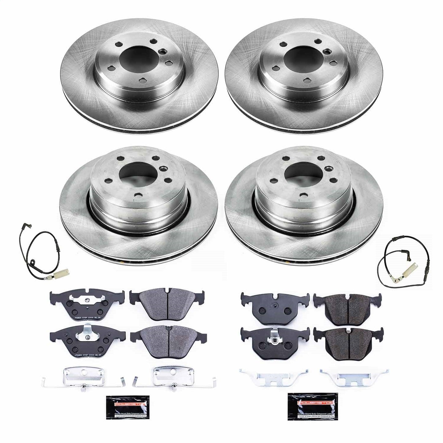 PowerStop 06-07 BMW 525xi Front & Rear Track Day Brake Kit (TDBK5439)