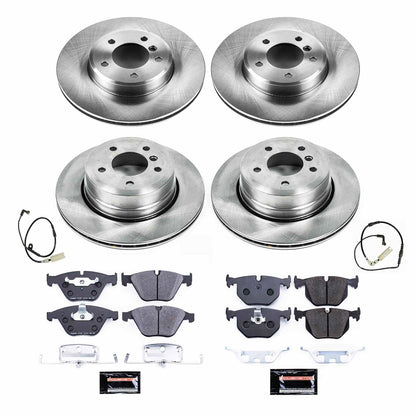 PowerStop 06-07 BMW 525xi Front & Rear Track Day Brake Kit (TDBK5439)