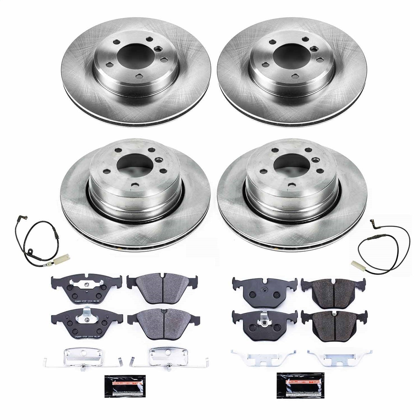 PowerStop 06-07 BMW 530xi Front & Rear Track Day Brake Kit (TDBK5440)