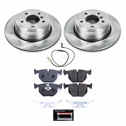 PowerStop 06-07 BMW 530xi Rear Track Day Brake Kit (TDBK5492)