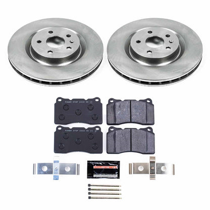 PowerStop 10-15 Chevrolet Camaro Front Track Day Brake Kit (TDBK5602)