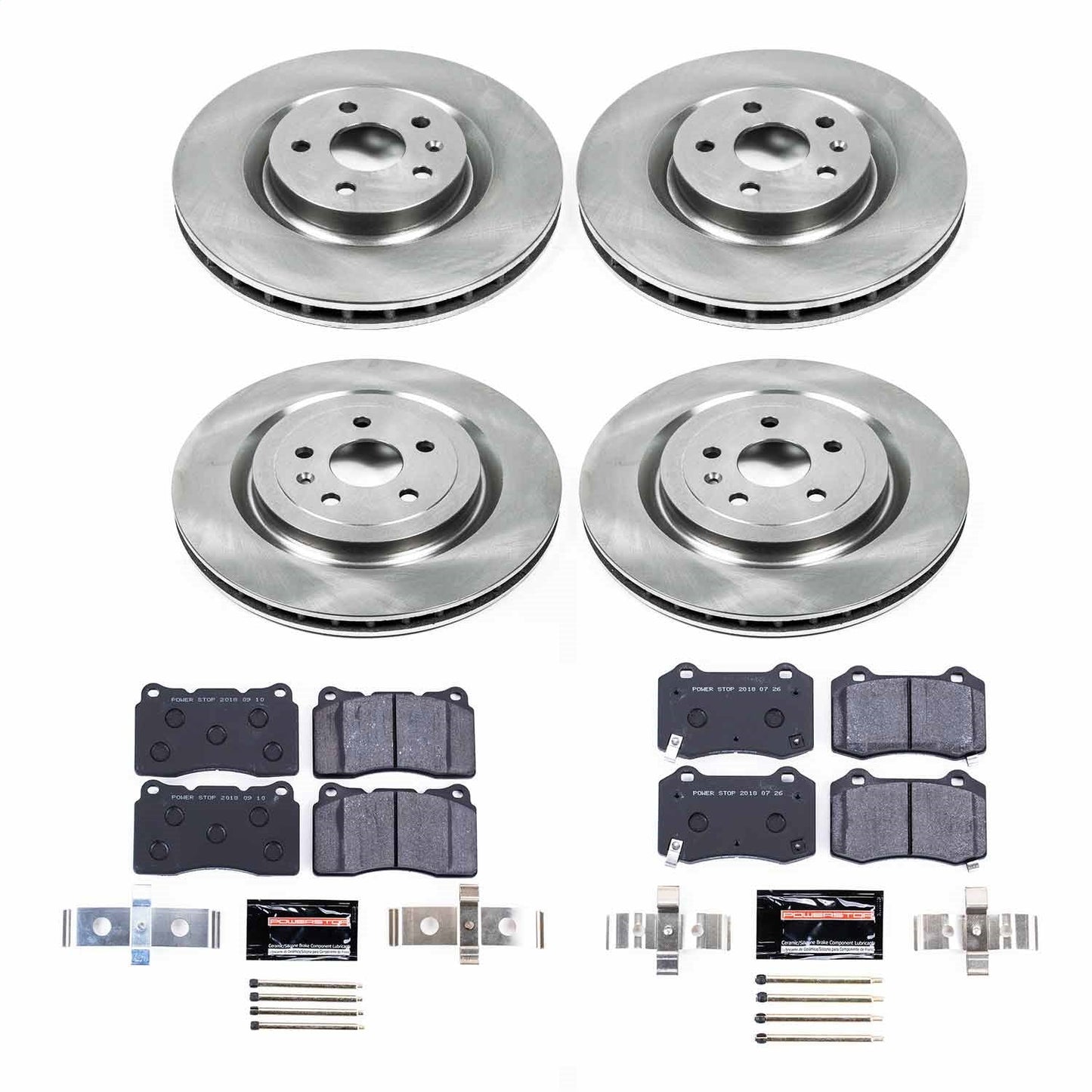 PowerStop 10-15 Chevrolet Camaro Front & Rear Track Day Brake Kit (TDBK5603)
