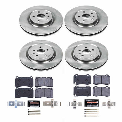 PowerStop 10-15 Chevrolet Camaro Front & Rear Track Day Brake Kit (TDBK5603)