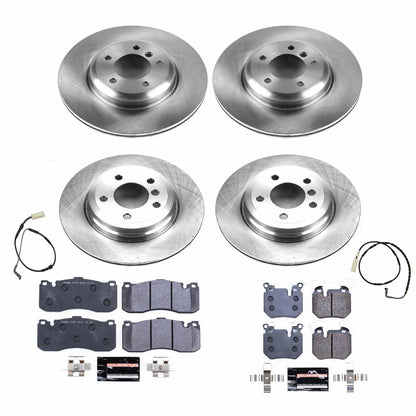 PowerStop 08-10 BMW 135i Front & Rear Track Day Brake Kit (TDBK5686)