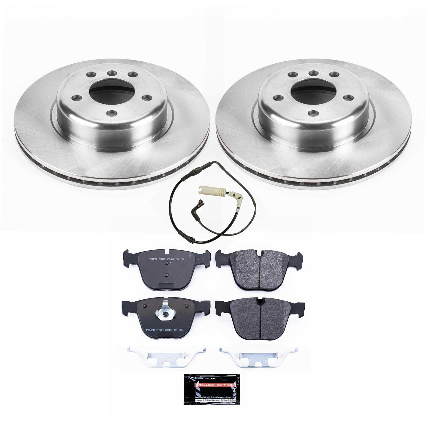 PowerStop 11-15 BMW 740i Rear Track Day Brake Kit (TDBK5694)