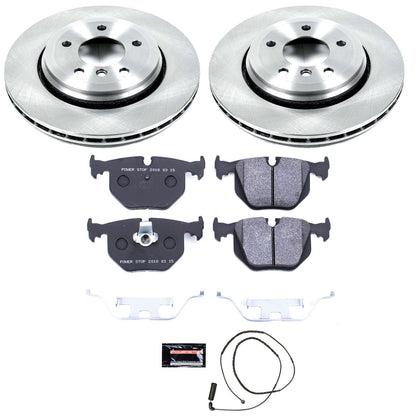 PowerStop 01-06 BMW 330Ci Rear Track Day Brake Kit (TDBK5729)