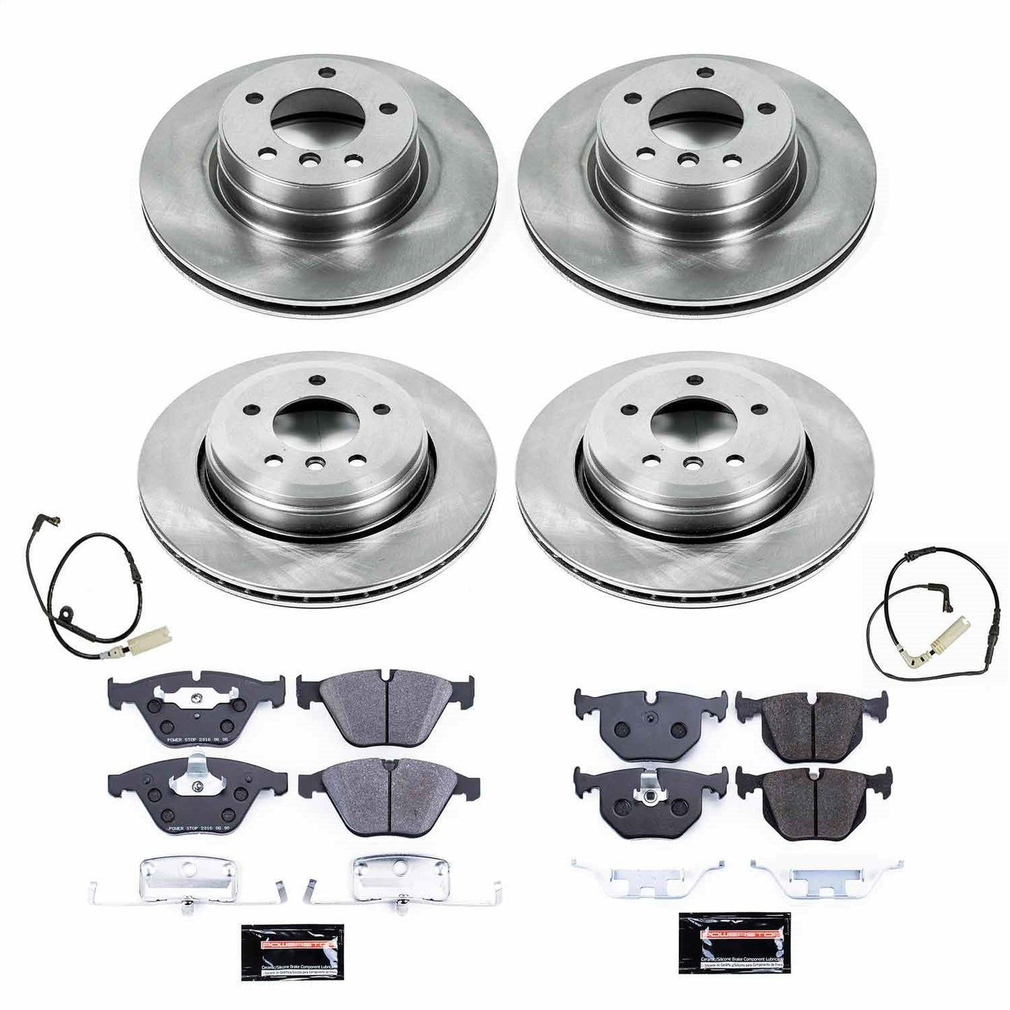 PowerStop 06-07 BMW 525i Front & Rear Track Day Brake Kit (TDBK5765)