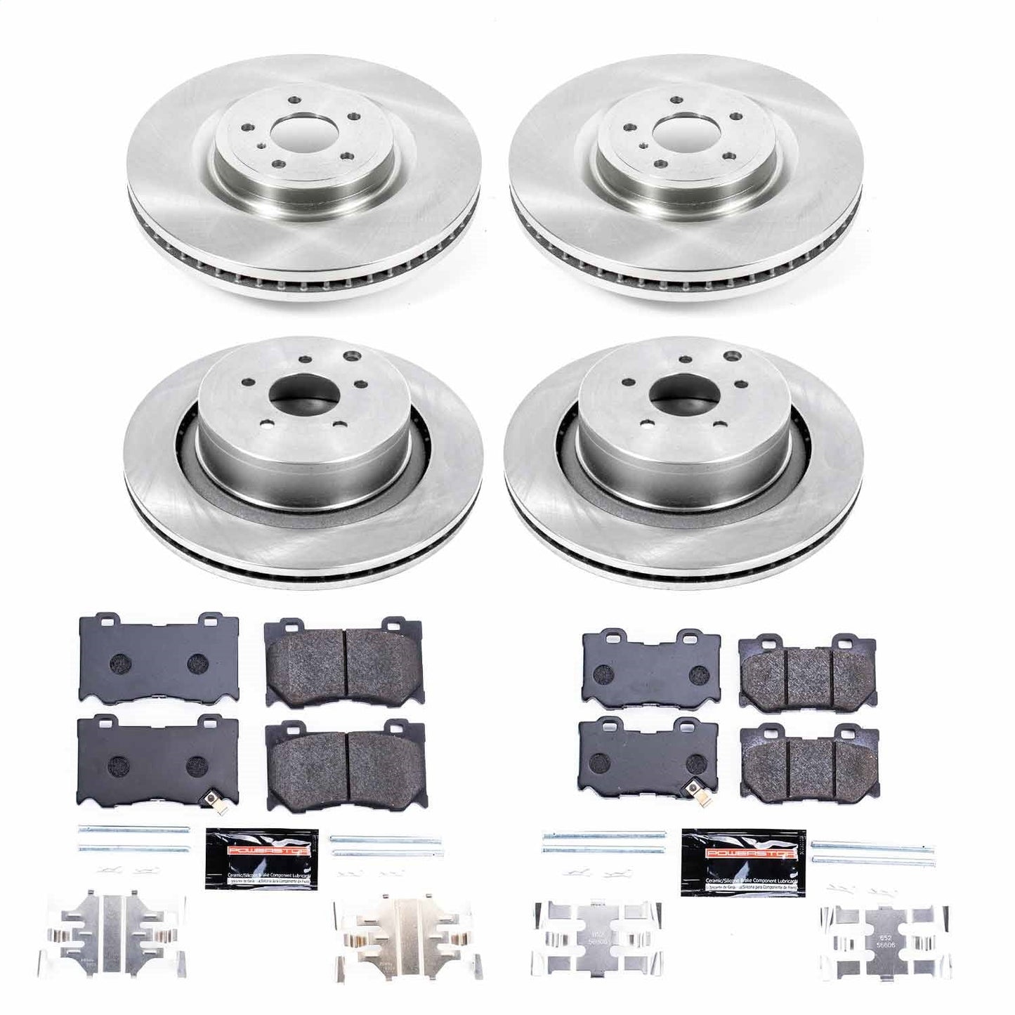 PowerStop 09-13 Infiniti FX50 Front & Rear Track Day Brake Kit (TDBK5823)