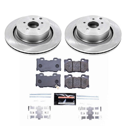 PowerStop 09-13 Infiniti FX50 Rear Track Day Brake Kit (TDBK5861)