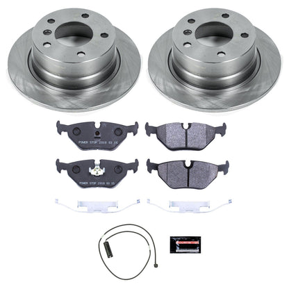 PowerStop 95-99 BMW 318ti Rear Track Day Brake Kit (TDBK593)