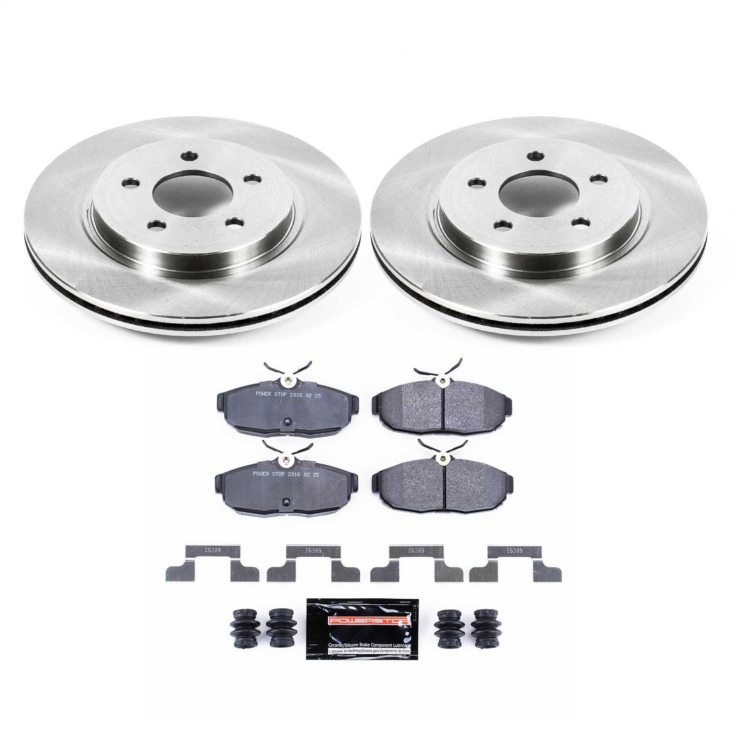 PowerStop 2012 Ford Mustang Rear Track Day Brake Kit (TDBK5941)