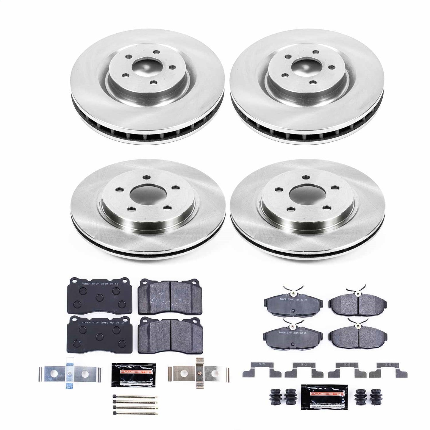 PowerStop 2012 Ford Mustang Front & Rear Track Day Brake Kit (TDBK5942)