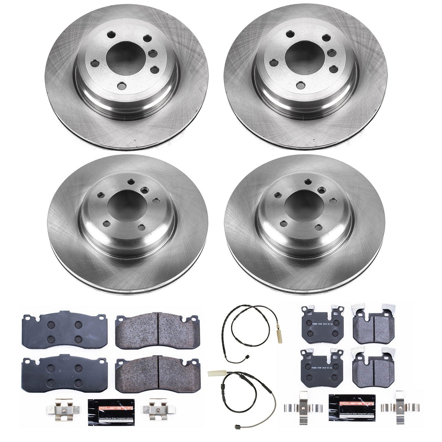 PowerStop 11-13 BMW 135i Front & Rear Track Day Brake Kit (TDBK6005)
