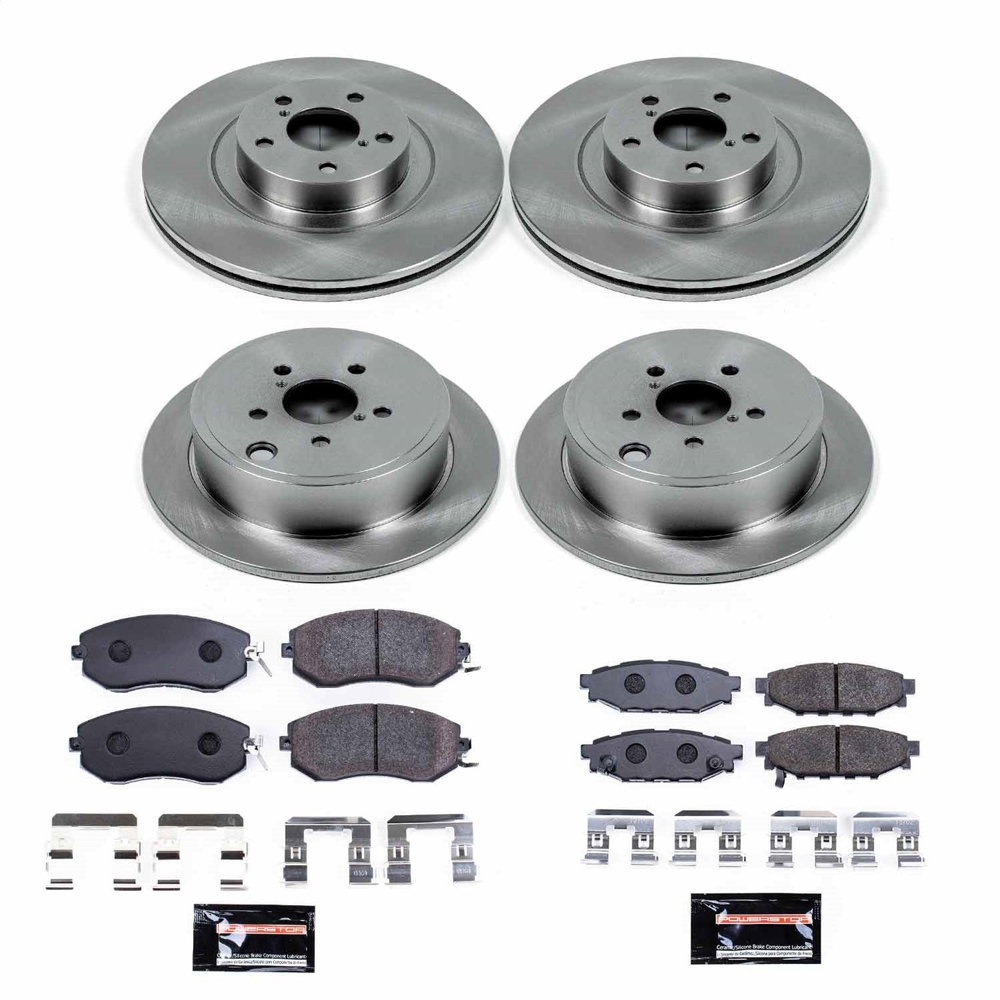 PowerStop 10-13 Subaru Forester Front & Rear Track Day Brake Kit (TDBK6083)