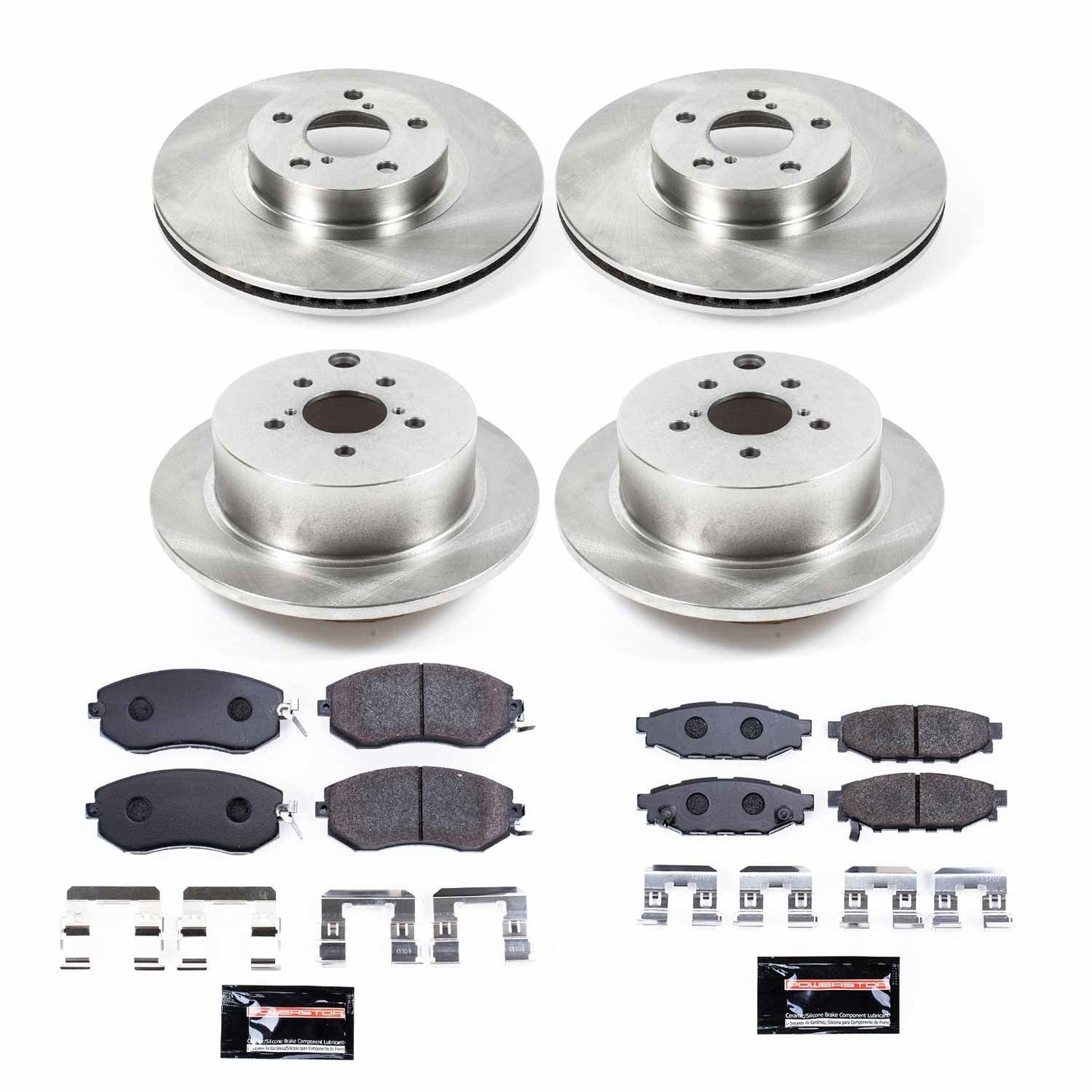 PowerStop 12-16 Subaru Impreza Front & Rear Track Day Brake Kit (TDBK6113)
