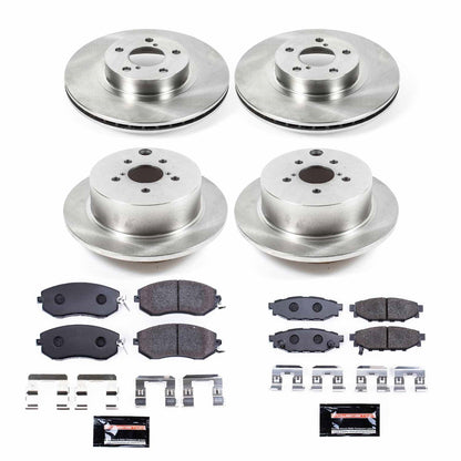 PowerStop 12-16 Subaru Impreza Front & Rear Track Day Brake Kit (TDBK6113)