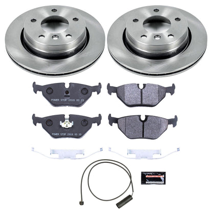 PowerStop 98-99 BMW 323i Rear Track Day Brake Kit (TDBK615)