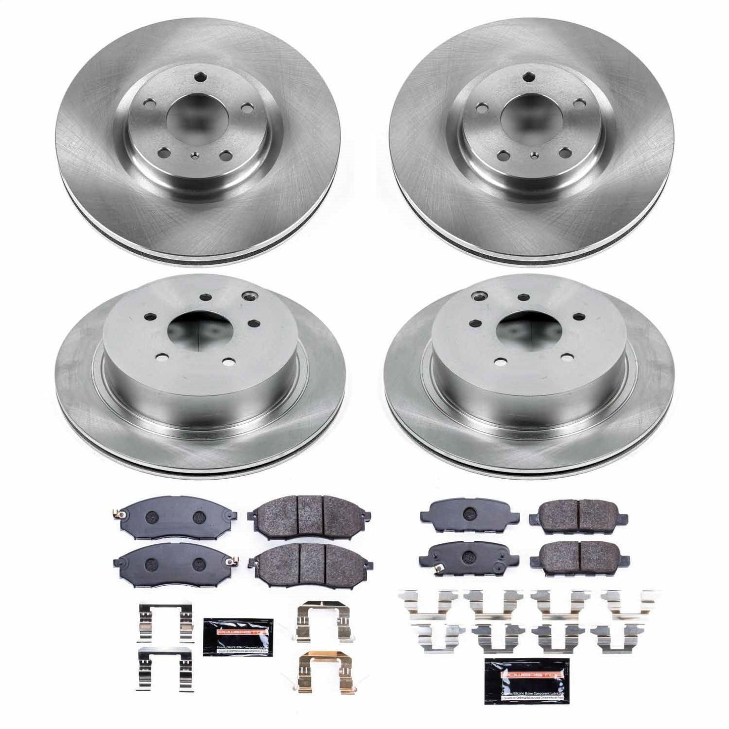 PowerStop 12-13 Infiniti M35h Front & Rear Track Day Brake Kit (TDBK6237)