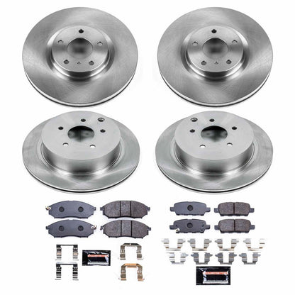 PowerStop 12-13 Infiniti M35h Front & Rear Track Day Brake Kit (TDBK6237)