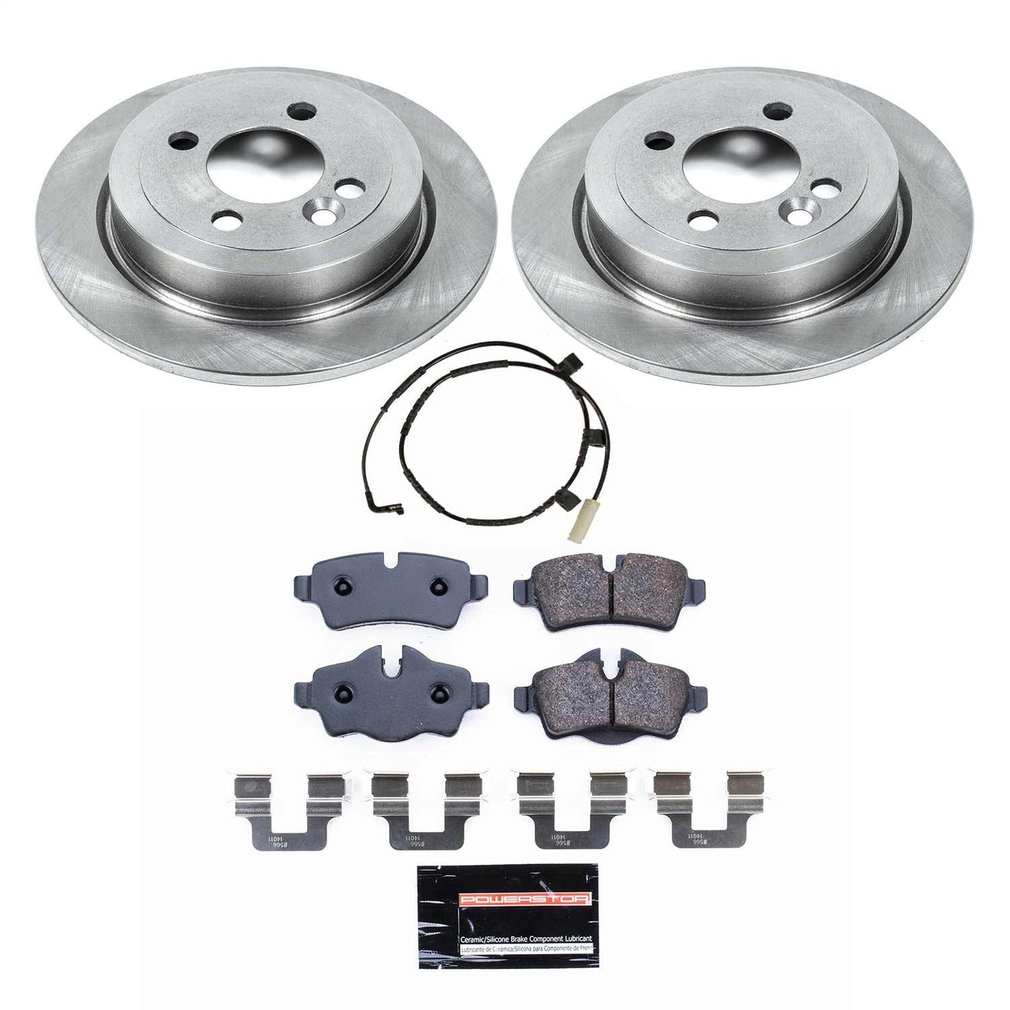 PowerStop 07-10 Mini Cooper Rear Track Day Brake Kit (TDBK6281)