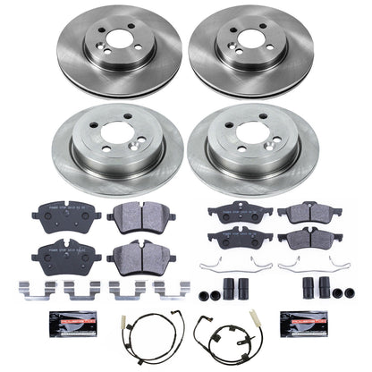 PowerStop 07-10 Mini Cooper Front & Rear Track Day Brake Kit (TDBK6301)
