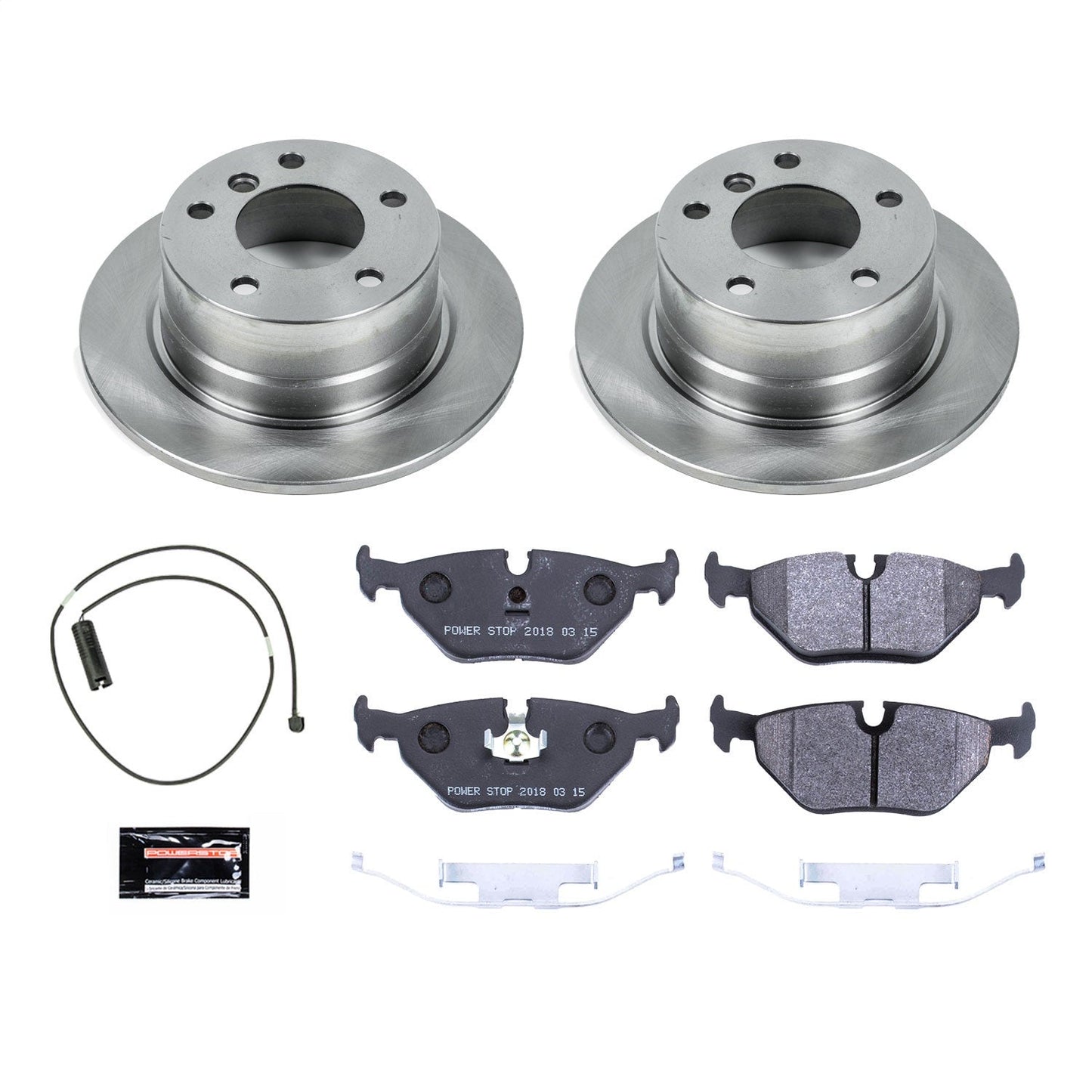 PowerStop 96-02 BMW Z3 Rear Track Day Brake Kit (TDBK633)