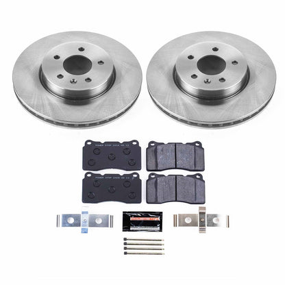 PowerStop 13-18 Cadillac ATS Front Track Day Brake Kit (TDBK6389)