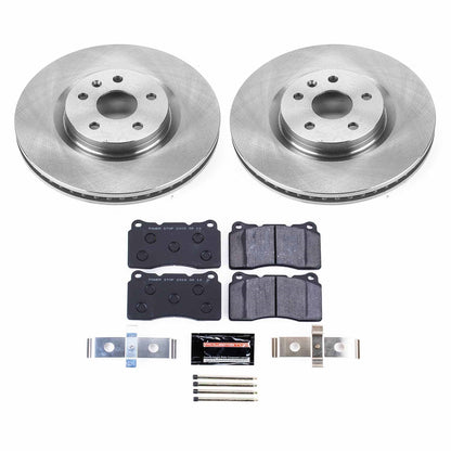PowerStop 14-17 Buick Regal Front Track Day Brake Kit (TDBK6391)