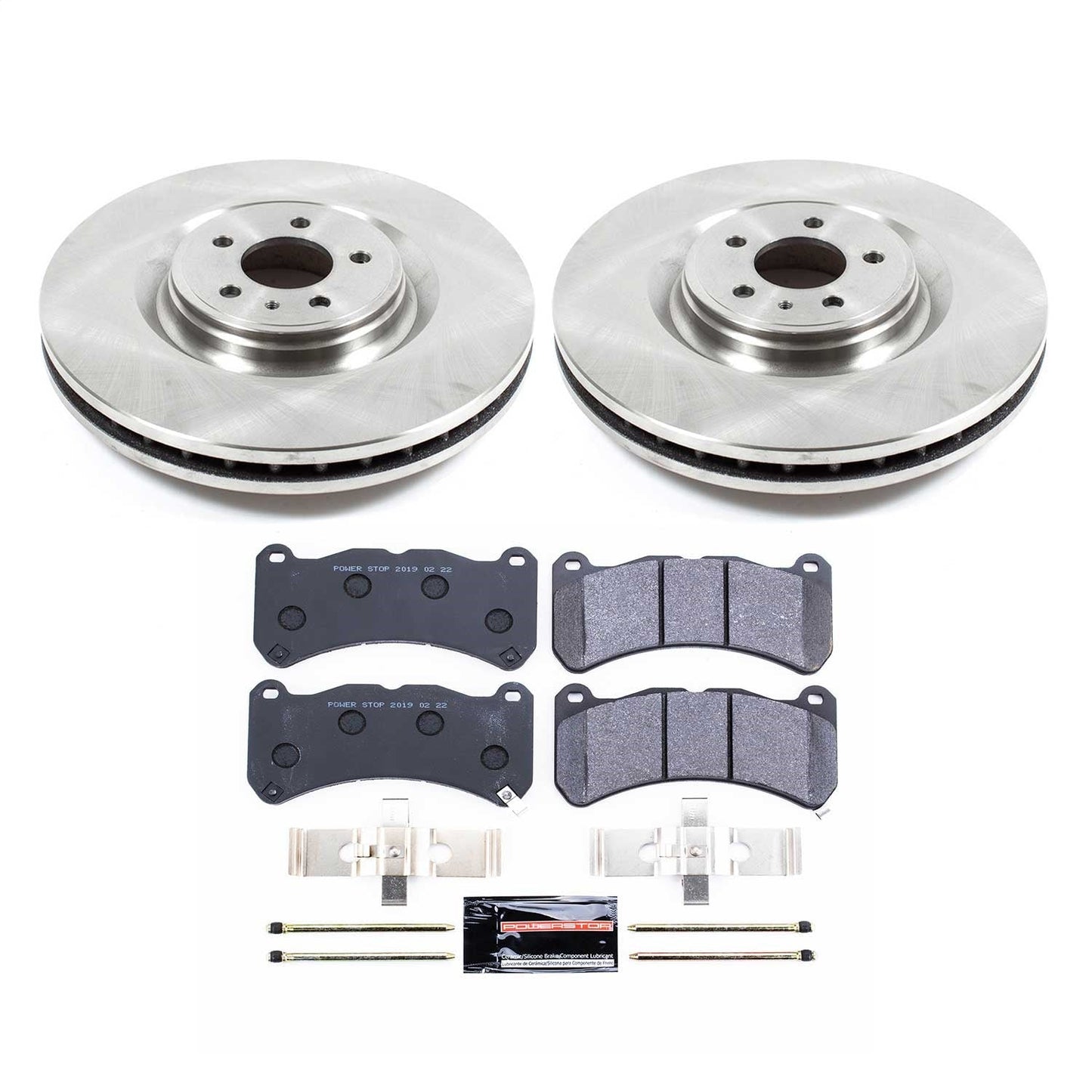 PowerStop 13-14 Ford Mustang Front Track Day Brake Kit (TDBK6400)