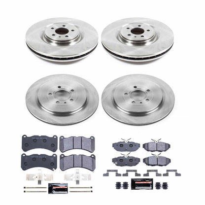 PowerStop 13-14 Ford Mustang Front & Rear Track Day Brake Kit (TDBK6401)