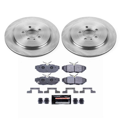PowerStop 13-14 Ford Mustang Rear Track Day Brake Kit (TDBK6402)