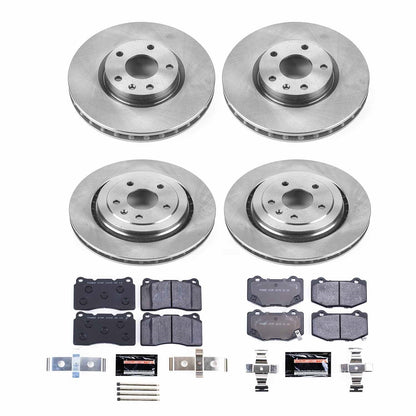 PowerStop 2014 Chevrolet Corvette Front & Rear Track Day Brake Kit (TDBK6529)