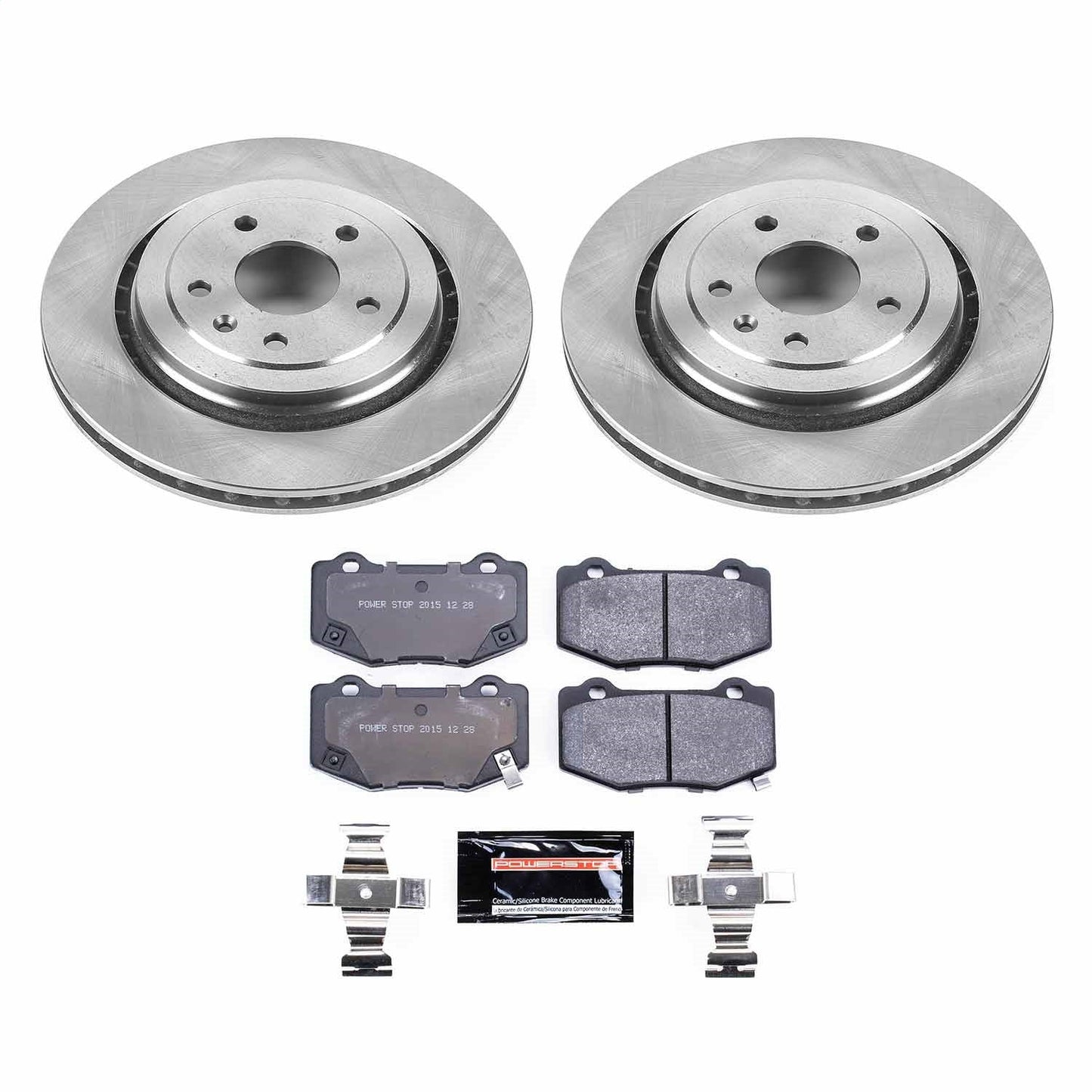 PowerStop 14-19 Chevrolet Corvette Rear Track Day Brake Kit (TDBK6530)