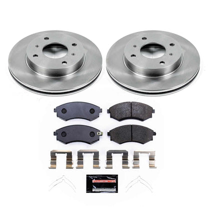 PowerStop 91-96 Infiniti G20 Front Track Day Brake Kit (TDBK656)