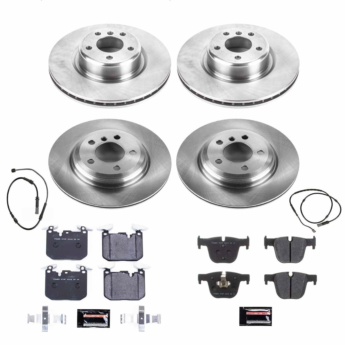 PowerStop 2016 BMW 328i xDrive Front & Rear Track Day Brake Kit (TDBK6654)