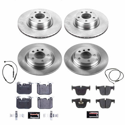 PowerStop 2016 BMW 328i xDrive Front & Rear Track Day Brake Kit (TDBK6654)