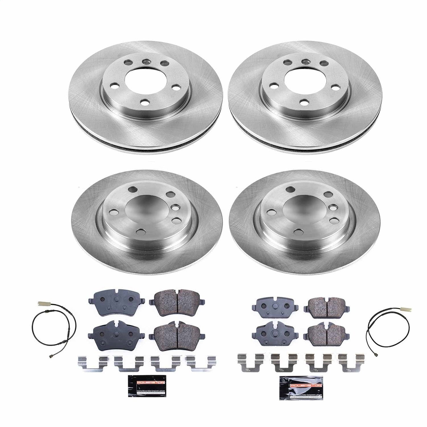 PowerStop 11-16 Mini Cooper Countryman Front & Rear Track Day Brake Kit (TDBK6663)