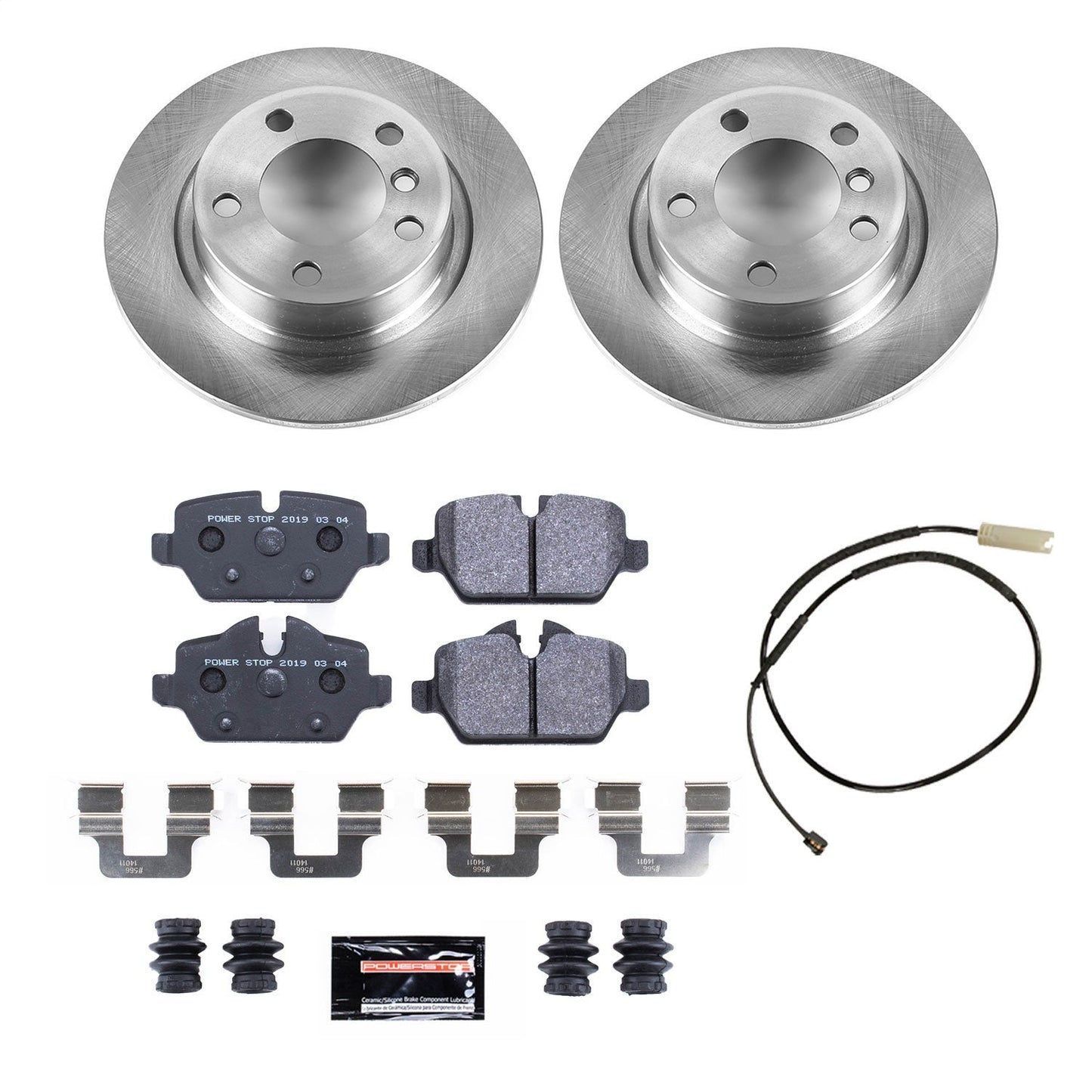 PowerStop 11-16 Mini Cooper Countryman Rear Track Day Brake Kit (TDBK6664)