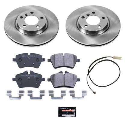 PowerStop 11-16 Mini Cooper Countryman Front Track Day Brake Kit (TDBK6665)