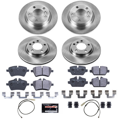 PowerStop 11-16 Mini Cooper Countryman Front & Rear Track Day Brake Kit (TDBK6666)