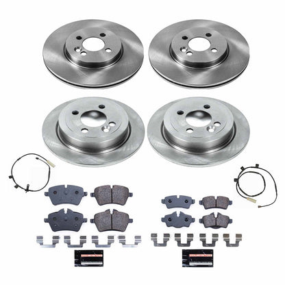 PowerStop 11-16 Mini Cooper Front & Rear Track Day Brake Kit (TDBK6742)