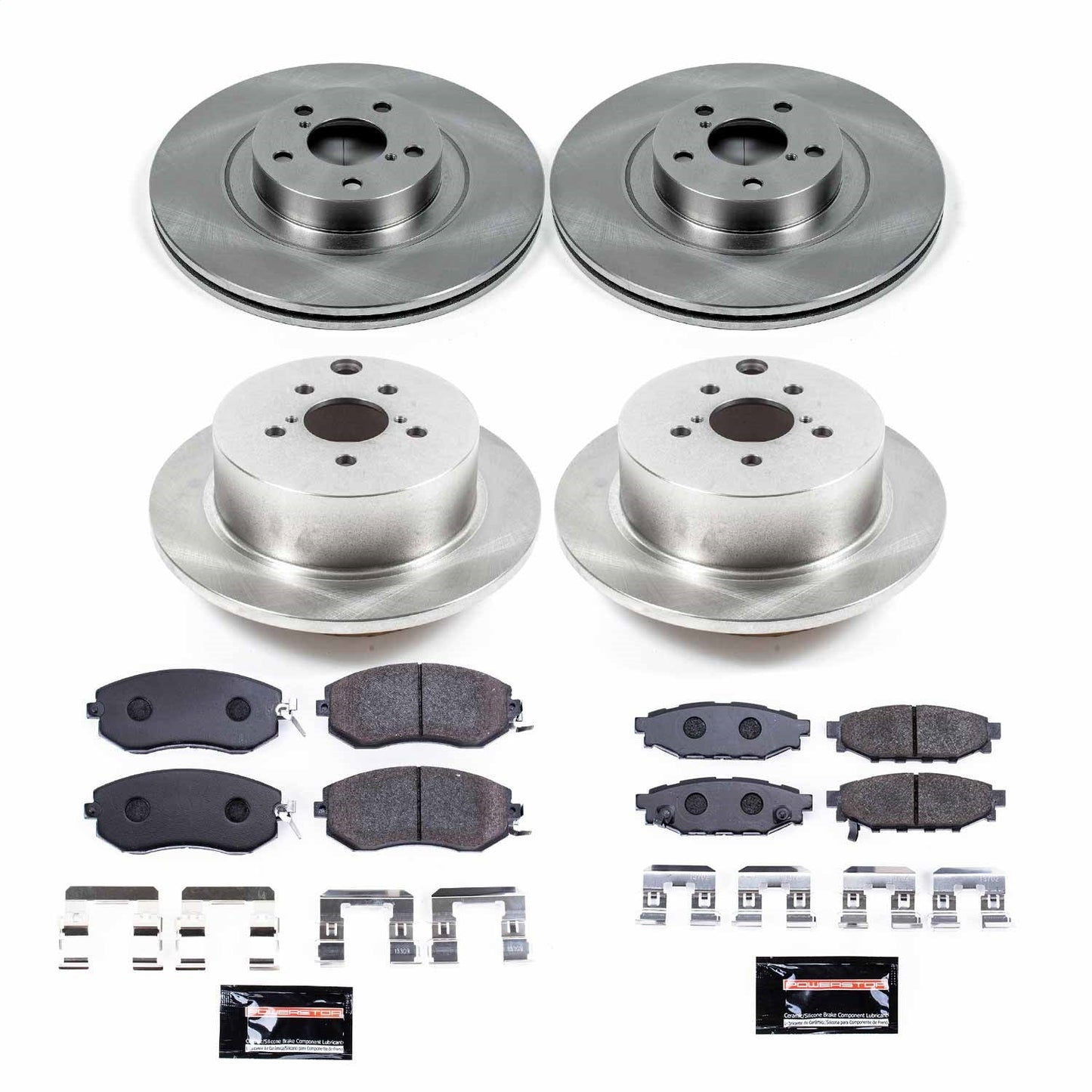PowerStop 16-17 Subaru Crosstrek Front & Rear Track Day Brake Kit (TDBK6762)