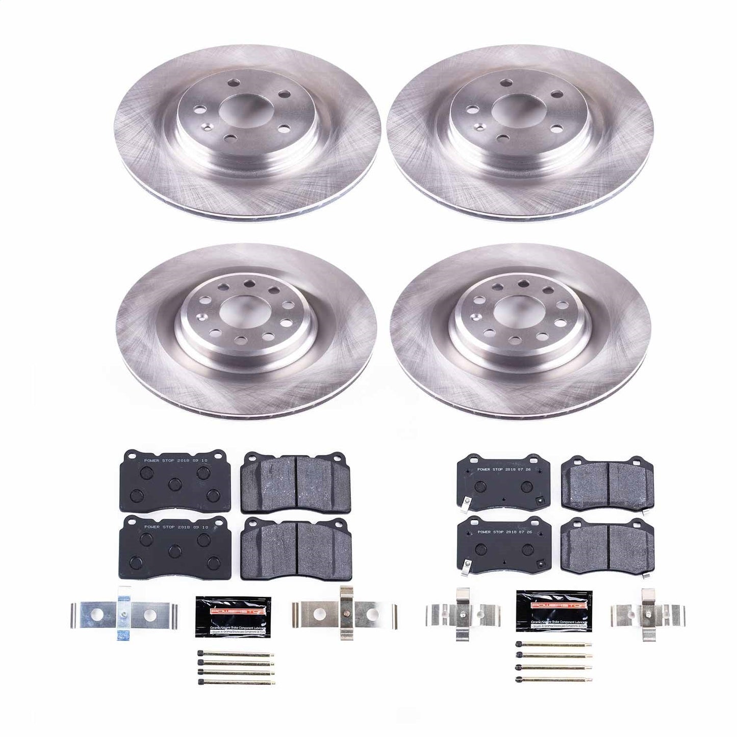 PowerStop 12-16 Tesla Model S Front & Rear Track Day Brake Kit (TDBK6797)