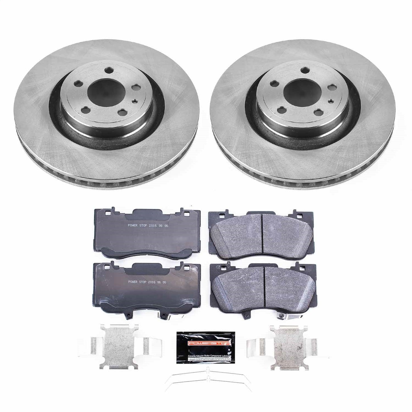 PowerStop 15-19 Ford Mustang Front Track Day Brake Kit (TDBK6806)